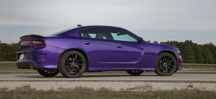 2019 Dodge Charger GT Purple Exterior Side Picture